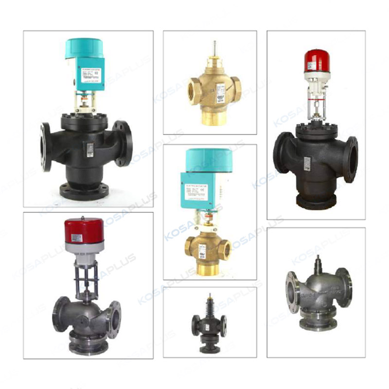 Three-way control valve