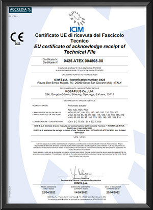 ATEX explosion-proof certification