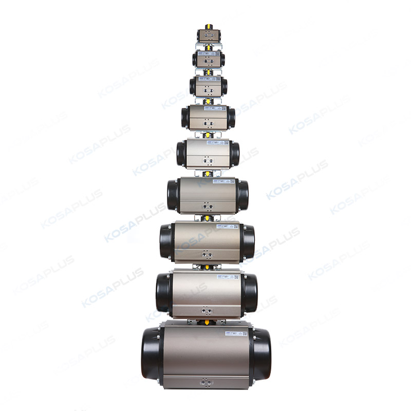 Rack&Pinion RS series pneumatic actuators